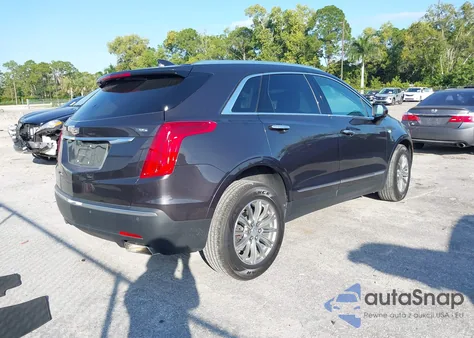 2017 Cadillac Xt5 Luxury из США, поврежденный, VIN 1GYKNBRS9HZ168571